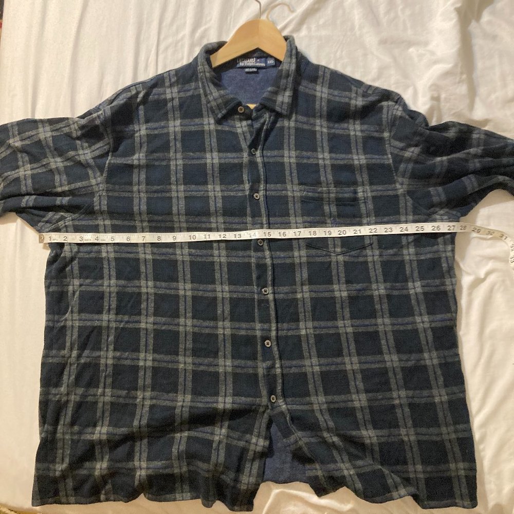 Ralph Lauren Polo Sport Mens Plaid Flannel Button Down Shirt Size XXL